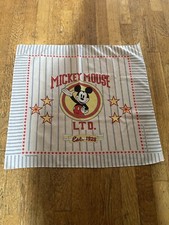 Vintage Mickey Mouse Stars And Strips Bandana Hankerchief Disney