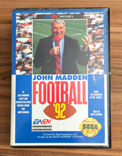 Thumbnail of ebay&reg; auction 277222112309 | John Madden Football 92 Sega Genesis/Megadrive - NTSC - CIB 