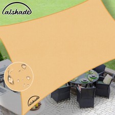 Sombrilla impermeable parasol vela toldo parasol patio trasero jardín 12x16'
