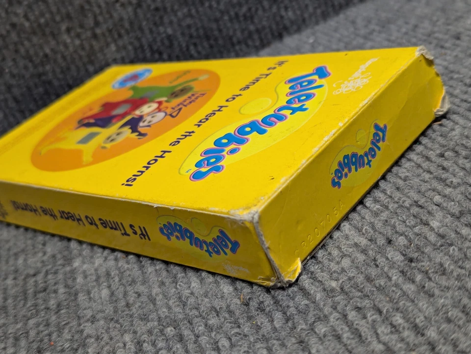 Teletubbies: It’s Time to Hear The Horns! VHS Tape 2004 Cartoon Promo Show Rare - Image 3 of 4