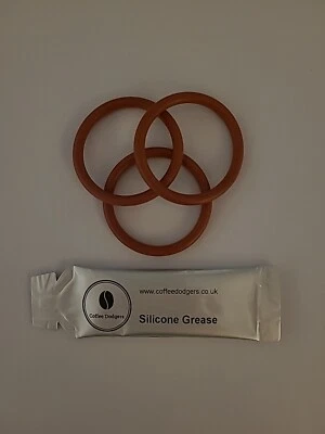 DeLonghi Magnifica ESAM ECAM Brew Group Infuser Dichtung (3) Dichtung + Fett