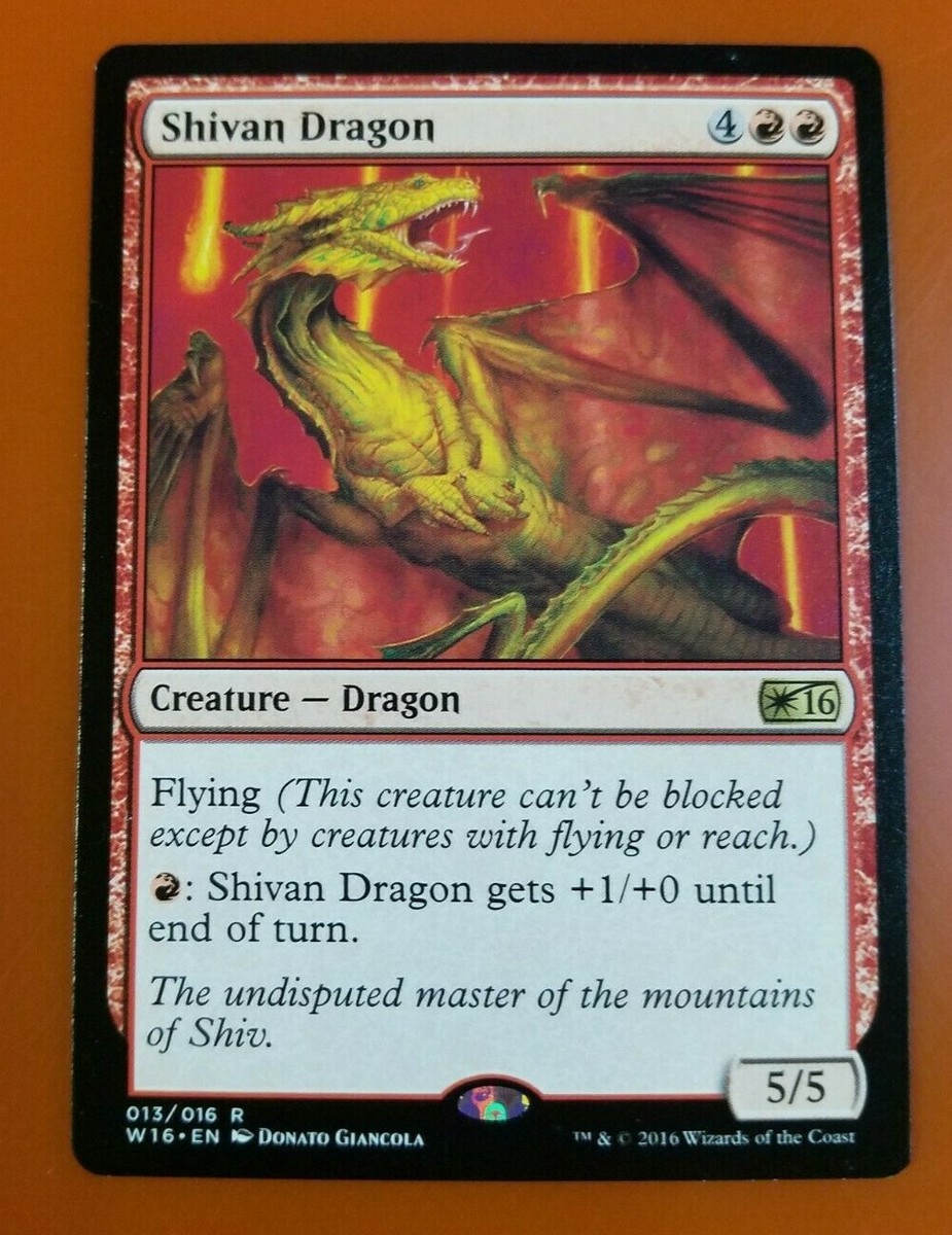 在庫ラスト 新品未開封 Magic Con 2011 DAN&DAVE 激レア 1x Shivan Dragon | Welcome Deck 2016 | MTG Magic Cards | eBay