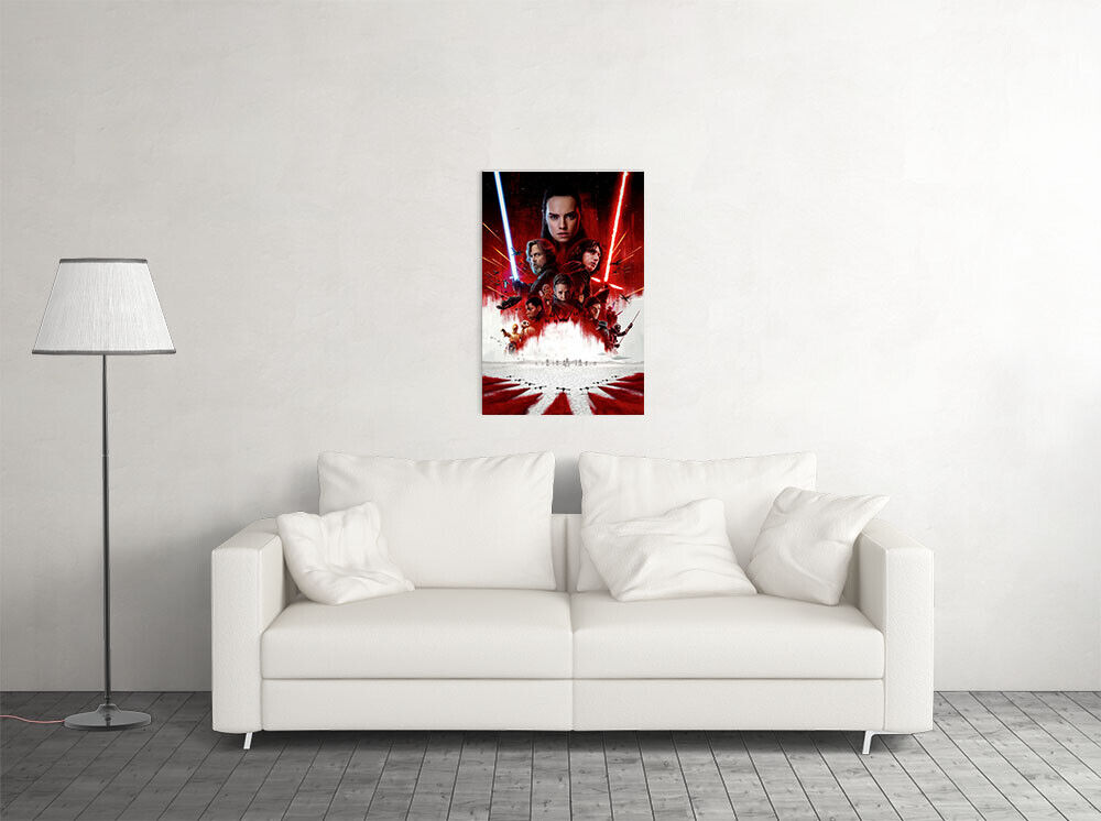 Poster Star Wars The Last Jedi - Rey Engage, Wall Art, Gifts & Merchandise