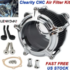 Air Cleaner Intake Filter For Harley Softail Dyna Touring Road King Street Glide