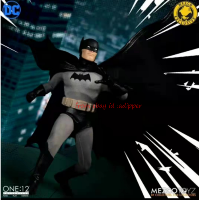 Perfect Mezco Toyz 1/12 Golden Age Batman Action Figure Stock