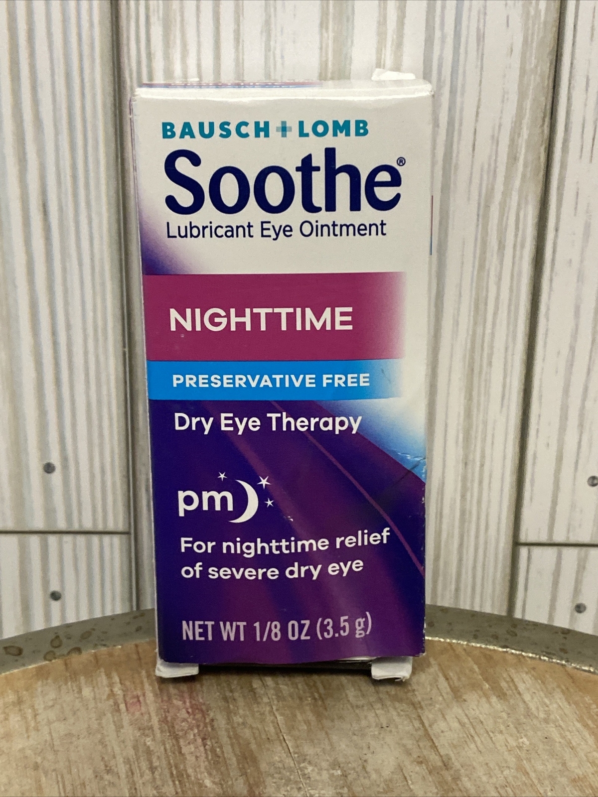 Bausch & Lomb Soothe Lubricant Eye Ointment Nighttime 1/8 oz Ointment