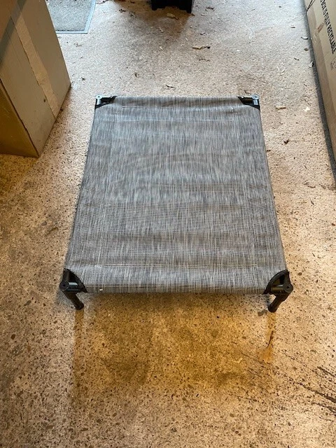 Cooling Elevated Dog Bed - Portable Raised Pet Cot with Washable & Breathable
