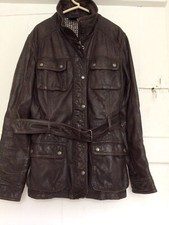Oakwood Ladies Leather Jacket Size Medium