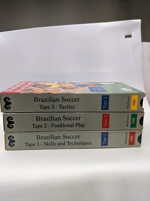 Soccer - Brazilian Soccer with Zico - Skills & Tactics VHS tape 3 
