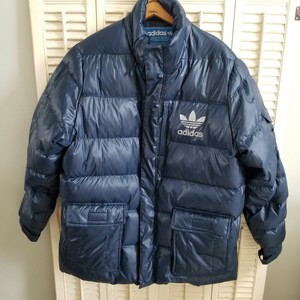adidas blue puffer jacket