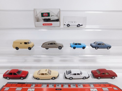 CS997-0,5# 10x Modelo H0/1:87: Trabant+Audi+BMW+Tatra+NSU+Saab etc