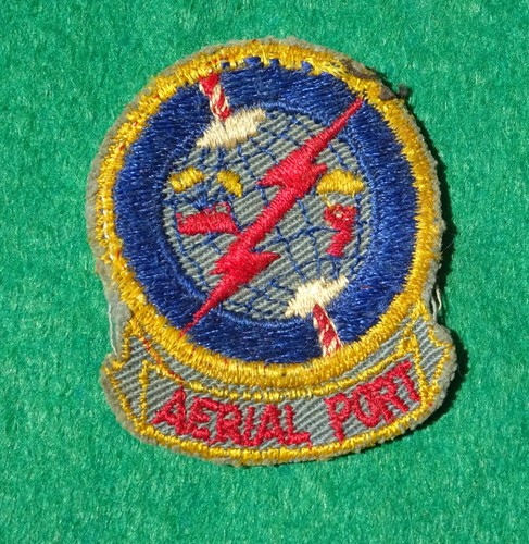 Toppa Squadrone Porto Aereo 63° USAF Vintage Veterano Indossata