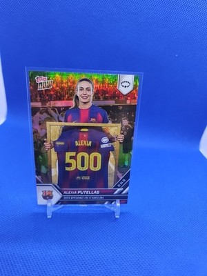 2025-26 Topps Now UWCL - Gold #26 Alexia Putellas /50 500th Appearance