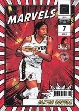 2025 Donruss WNBA #10 Aliyah Boston Net Marvels