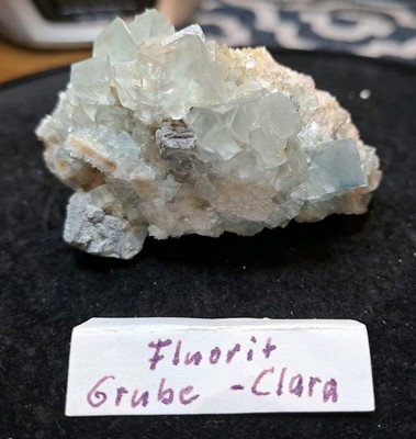 Fluorit Grube Clara Blaugrün Schwarzwald Deutschland 92 G Mineralien Kristalle