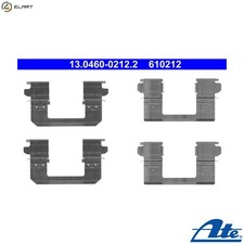 ACCESSORY KIT DISC BRAKE PAD 13.0460-0212.2 FOR NISSAN DUALIS ROGUE/SPORT/II