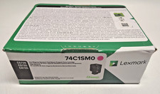 Genuine Lexmark 74C1SM0 Magenta Return Program Toner Cartridge NOS/Open Box