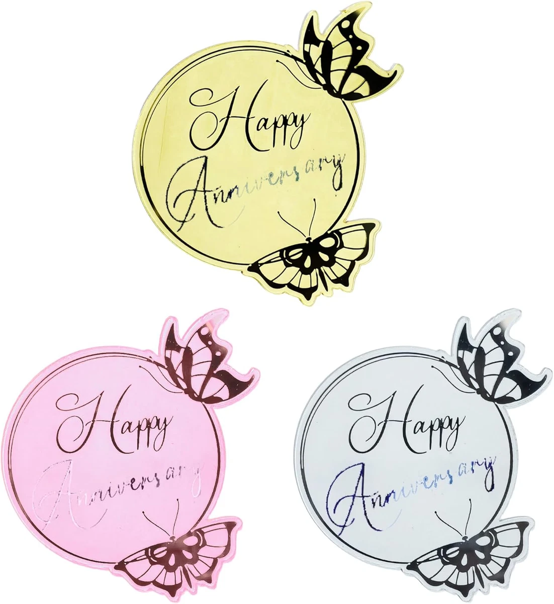 10pcs Cake Topper Números Madera 0 – 9 Cumpleaños Decoración Para Pasteles Decorativos Para