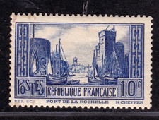 TIMBRE 1929-31 FRANCE LA ROCHELLE N° 261-N*. TB-COTE: 84 EUROS-VSCAN R/V-