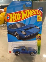 2022 Hot Wheels Hw Exotics '71 Lamborghini Miura Sv Sv Blauer 5/10 In Ovp 1:64