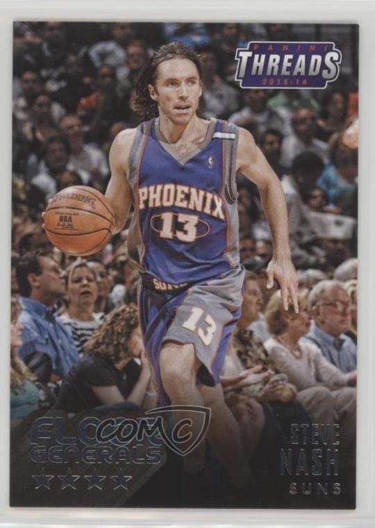 2015-16 Panini Threads Floor Generals Steve Nash #13 HOF 0b0