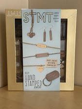 STMT DIY Hand Stamped Jewelry Making Kit, Includes Tools  Charms for Necklaces