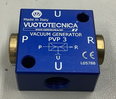 Vuototecnica PVP3 Single-Stage Vacuum Generator (B576)