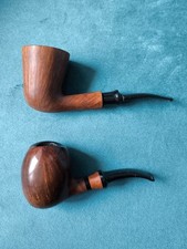 2x Pfeife  Gebraucht Ungereinigt Zum Aufarbeiten 