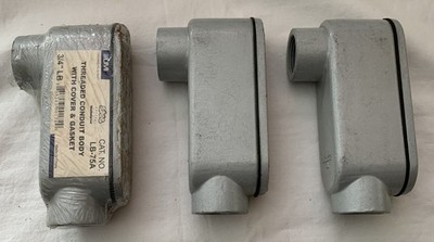 UMI LB75A CONDUIT BODY 3/4'' LB PLUS COVER & GASKET