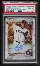 2020 Bowman Chrome Mega Box Mojo Austin Hansen #BCMA-AH PSA 10 GEM MT Auto 0i76