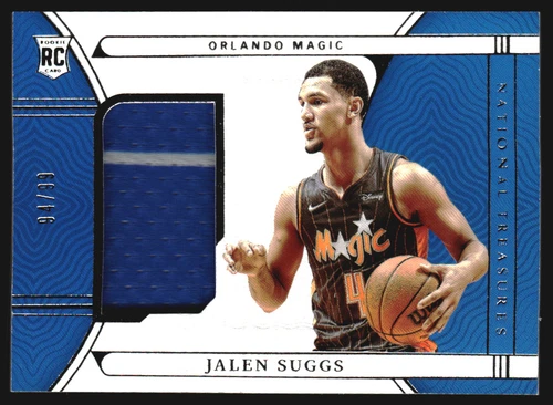 2021-22 Panini National Treasures Rookie Materials #1 Jalen Suggs Jersey /99