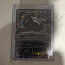 Umbreon EX 55/124 Fates Collide Ultra Rare Holo EX English 170 HP 2016 on eBay