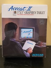 Acecat 2 Graphics Tablet 5" X 5" DOS  Windows 3.X ACECAD 1993 New sealed box