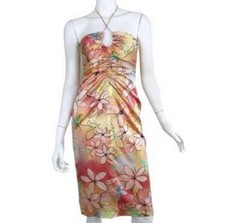 David Meister Floral Cocktail Mini Dress NEW wiyh tags size 4