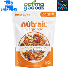 NuTrail Low Carb Keto Nut Granola, Cinnamon Pecan, 22 oz. Breakfast Cereal
