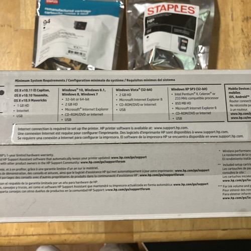 BRAND NEW FACTORY SEALED HP Officejet 200 Mobile Wireless Printer With Ink - Picture 10 of 12