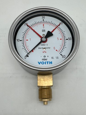 #ad Voith 419.541001 Analog Pressure Gauge $32.40