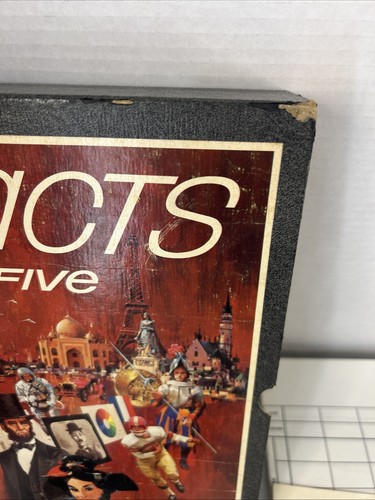 Vintage Avalon Hill 1969 Fakten in fünf Quiz Brettspiel Lesen - Bild 8 von 10