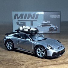 CHASE 1:64 Mini GT #780 Porsche 911 Dakar Shade Green Metallic With Original Box