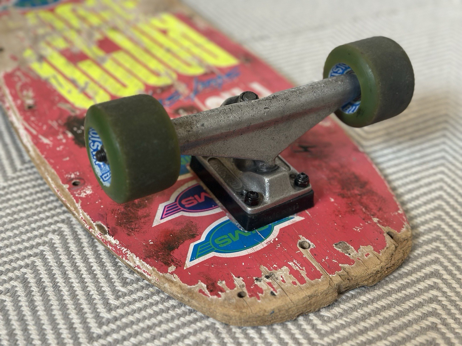 Sims Pro Steve Rocco Vintage Skateboard