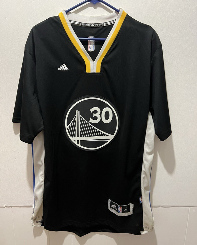 adidas Golden State Warriors Stephen Curry #30 Men’s Jersey XL Black