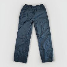 Columbia Titanium Rain Pants Youth Waterproof Pull On Lightweight Black Size L