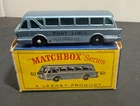 Vintage Original Boxed Lesney Matchbox #40 Long Distance Coach Die-Cast Car