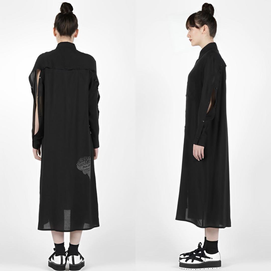 LIMI feu Ascii Brain Print Shirt Dress 2 | eBay LIMI feu Ascii Brain Print Shirt Dress 2 | eBay