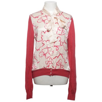 Viktor & Rolf x H&M, Strickjacke, Damen, Größe: M, Pink/Weiß/Mehrfarbig #TkH
