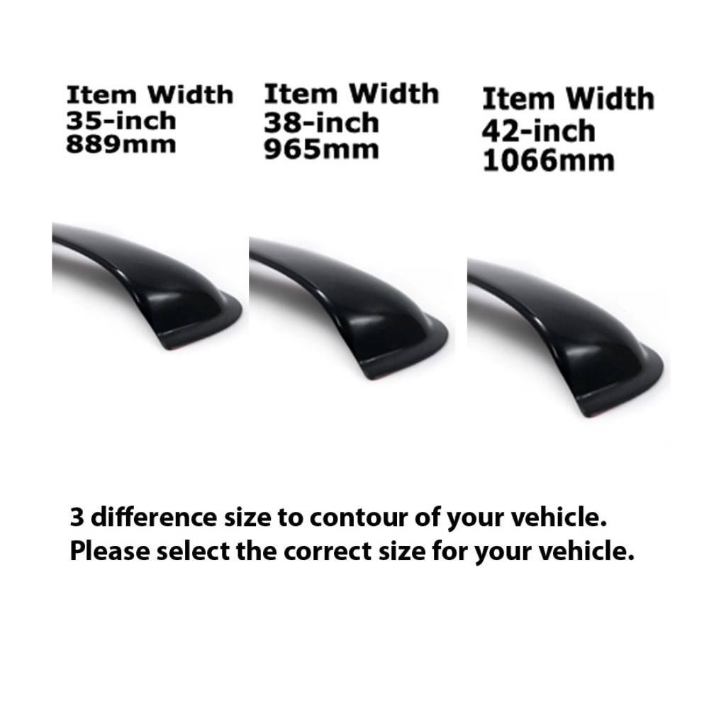 38" Sunroof Visor Window Top Sunshade Moonroof Wind Deflector Guard Fit Scion