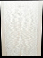 Carve top 4a curly maple - glued up - discounted for flaw on back