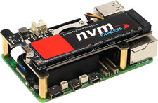 X1001 Pcie to M.2 HAT Key-M Nvme SSD PIP Board for Raspberry Pi 5
