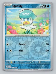 Quaxly 052/198 Scarlet & Violet Reverse Holo