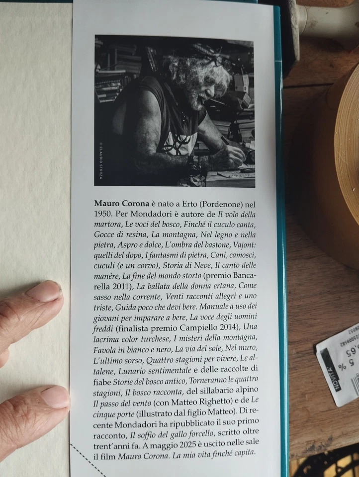 Mauro Corona, I Sentieri Degli Aghi Di Pino, Mondadori - Immagine 3 di 4